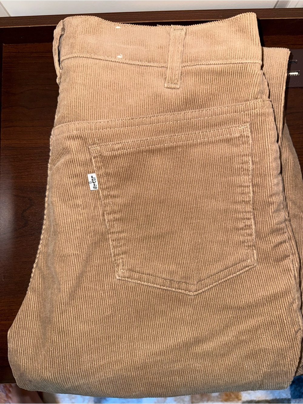 November 1987 Levi's 519 Slim-Straight Corduroy Pants